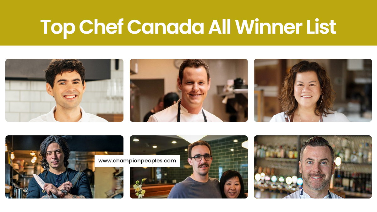 Top Chef Canada All Winner List ChampionPeoples