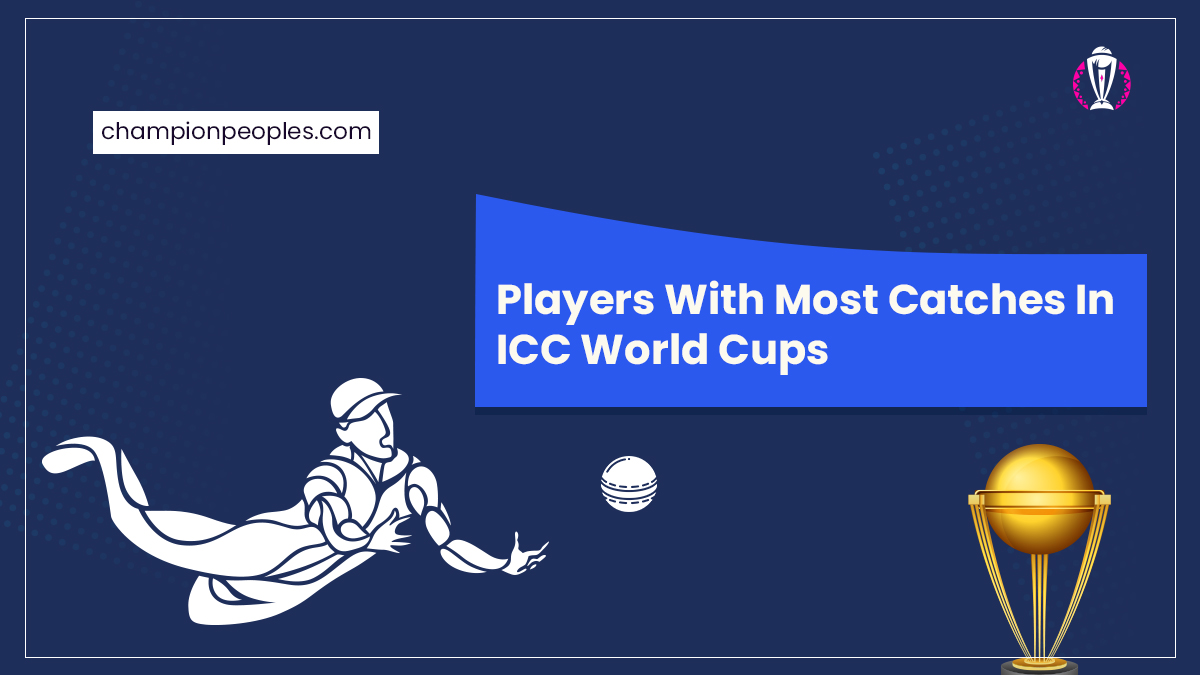 Players With Most Catches In ICC World Cups ChampionPeoples