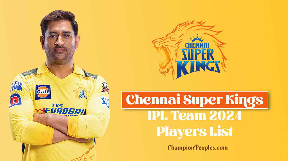 CSK squad IPL 2024 CSK full list of players after auction; purse